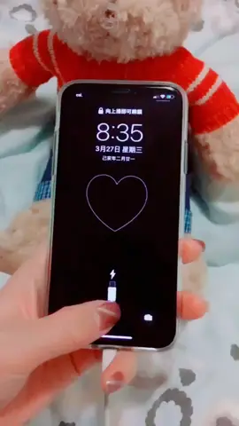 完成版、#爱心充电壁纸，#闪闪亮片 #动态透明壁纸 成功、爱死自己了。