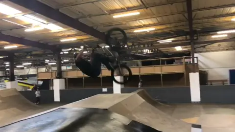 My first ever Frontflip on a bike! 😮 #foryou #foryoupage
