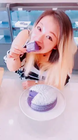 Fluffy cake #fluffy#cheesecake#cake#dessert#ube#candycreations#lovecake#food#foodhacks#foryou#tiktok