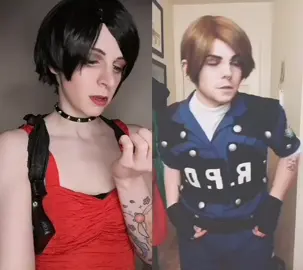 #duet with @dxrty_shinobi sorry for dueting so many! Your leon is perfect #residentevilcosplay