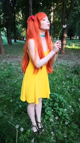 Ох уж эти одуванчики #аска #аниме #евангелион #evangelion #evangelioncosplay #trend #asukalangley