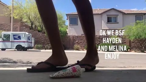 This is trash but we new ❤️💙 #footcrushing #asmr #trend #foryou