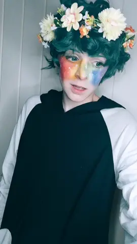 When you can't find the sound file so just sing it #dekucosplay #pridecosplay #Pride #pridemakeup