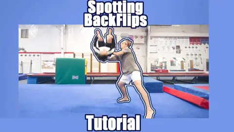 Spotting Backflips Tutorial 👍 #gymnastics #tutorial #parkour #gitup #helloweekend #fyp #foryou #wow
