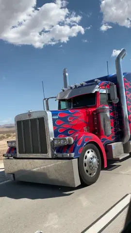 Optimus Prime Rollin’ Out! #therealmvp #truck #cars #tiktokpartner #transformers #optimusprime
