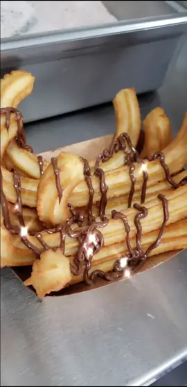 Seriously legit #churros !!! #tiktokpartner #fastfoodlife