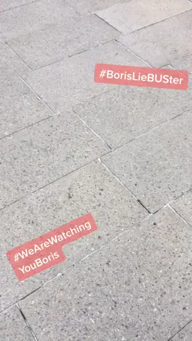 Happy first day Boris. #WeAreWatchingYouBoris #BorisLieBUSter #thisjusthappened