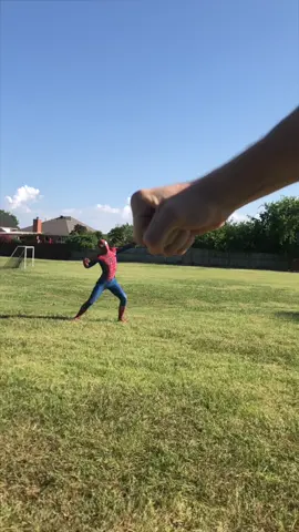 Facing The Giants Pt. 2 Ft. @walkwithcj - #meversus #epic #illusion #spiderman #marvel #cosplay #fyp