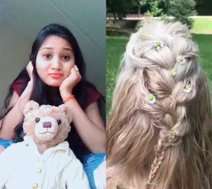 Far better than our hairs😁😻#duet with @mr_nairr #tamilsong#teluguthursday#15svines#ceaserbannu#fun