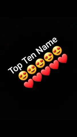 😍top ten name 😍 #PopUpKing #tik#tik_tok@tiktok_india#swgechallenge @satish_239
