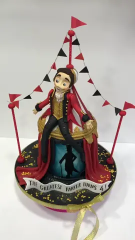 This is The Greatest Show! #cake #cakes #baking #greatestshowman #Artober #fyp #foryoupage