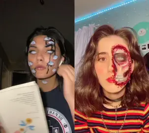 POV: the crazy person tries to talk to you again #duet with @143joannagc #foryou #halloween #makeup