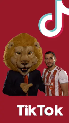 Omar and Leone are inviting you to join #Olympiacos on #TikTok! Follow us @olympiacosfc 🔴⚪🦁#football #sotiktok #tiktokfun #followus #mascot #lion