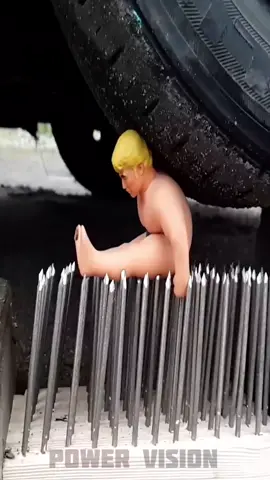 Car Vs Stretch Armstrong #toy #funny #test #idea #crushing #carvs #pvexp #trick