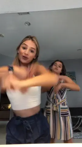 two sisters trying the trend 🤪🥴 how did we do? #dance #trend #viral #checkthedrip
