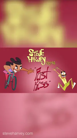 First kiss... took my bike and flattened both tires...#imbaby #steveharvey