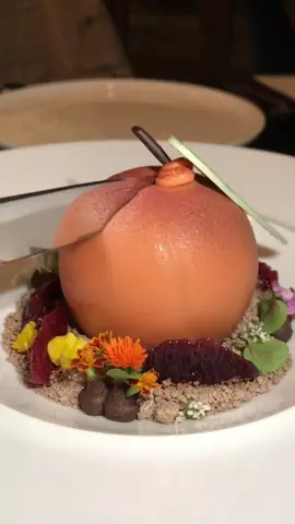 is this a real orange? Or cake? 🍊 #dessert#fyp#foryou#yum#food#fitwaffle#tiktokpartner @tiktok_uk