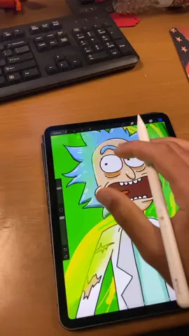 #rickandmorty #mrmeeseeks #creative #fyp #ipad #procreate5 #art