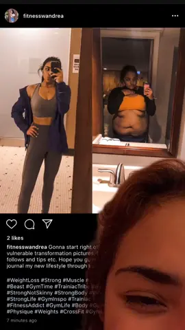 #greenscreen HIIII so I made a fitness insta if u wanna follow along easier pls follow it🥺🥺🥺 linked in my bio 💜 #weightloss #fyp #DealDropDance