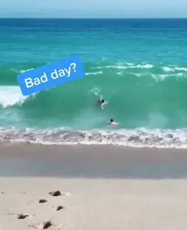 Having a bad day? #badday #water #fail #foryou #foryoupage #fyp #foryou #viral #trending #waves #boys #beach