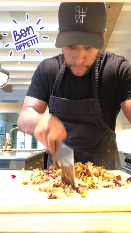 Don’t waste food, recreate. #cheflife #food #dogdad