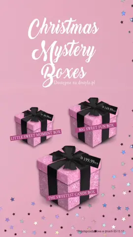 BOXY DOSTĘPNE DO 15.12💖 zostało mało sztuk!🤪 drstyle.pl 🙊