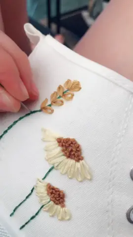 Making my mums Xmas present | part 3 #fypage #sewing #art #embroidey #christmas #satisfying #foryou #foryoupage