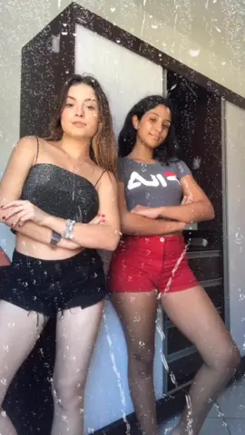 eu e minha prima 💕 #dance #roxanne #foryoupage