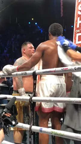 Anthony Joshua 🤝 Andy Ruiz. #fyp #foryou #foryoupage #tiktok
