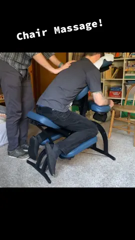 15 minute chair massage in 60 seconds. 💆🏽‍♀️#chairmassage #massagetherapy #garyveechallenge #massage