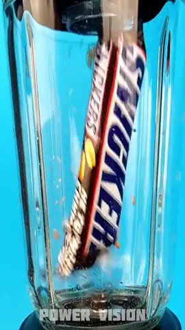 Blender Vs Snickers #tests #experiments #crush