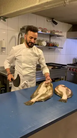 Bu defa ben söyliyim halibut balığı bu 🤪🐟🤗 #farukchef #farukgezen #seafood