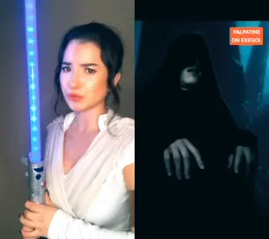 “Ben hurry up Palpatine is giving a speech again, now’s our chance.” #duet @austin_shock #fyp #foryou #starwars #rey #kyloren #cosplay #holidayhaul