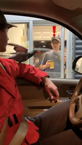 A small price to pay for a milkshake #goodbye2019 #fyp #foryou #drivethebus #animals #zoolife #farmlife #vine #weirdpets #tiktokpets #birb #meme #4u