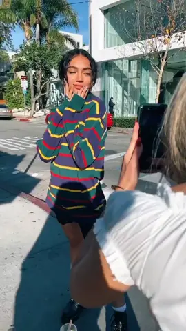 behind the scenes @addisonre @avani 🌟