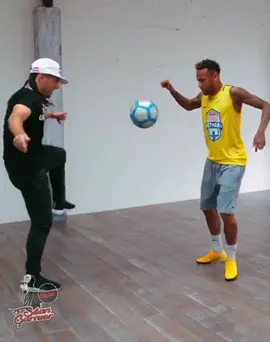 Duo avec Neymar 🇧🇷 Vous validez ? 😎 #freestyle #seangarnier #neymar