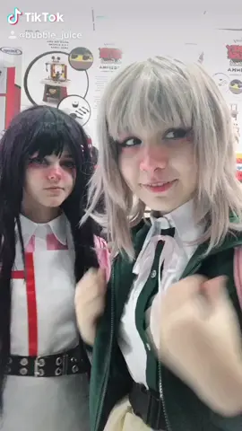 PRIMEIRA TENTATIVA AUSJUA @cos.maid #blooper #nanamiki #mikantsumiki #chiakinanami #mikantsumikicosplay #chiakinanamicosplay #eclipseclabr #fyp