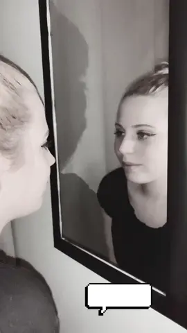 Thought this wouldn’t work but I felt my mouth go... #smilecchallenge #Creepy #Reflection #mirrorchallenge #Scary