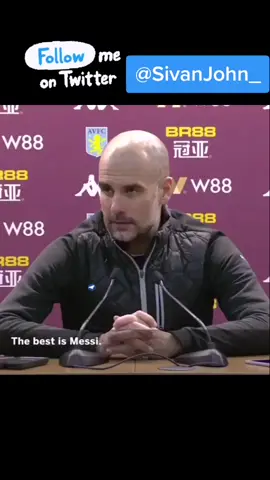 Journalist: is #messi the best number 9? #pepguardiola... #football #tiktokfootball #astonvilla #mancity #epl