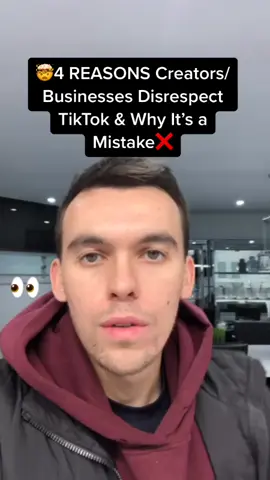 🌚🤯4 REASONS Creators/Businesses/Marketers Direspect Tik Tok & Why It’s a Mistake #tiktok #marketer #marketing #b2c #dtc #b2b #business #reasonswhy