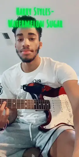 Watermelons sugar 🤩 #makemefamous #fyp #makemeviral #xyzbca #guitar #guitarcov #harrystyles #watermelon