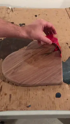 Who has your heart? #woodworking #epoxy #heart #ValentinesDay #valentine