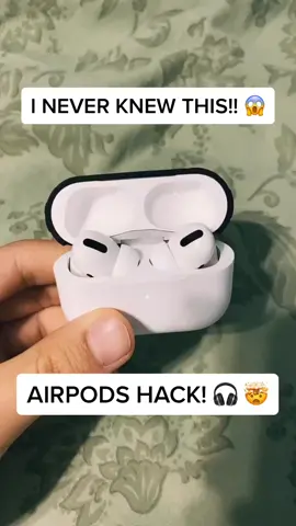 DID YOU KNOW THIS??!  🤯🤯 #fyp #foryou #airpods #foru #hack #magic #crazy