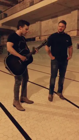 Singing in a haunted pool 🤯