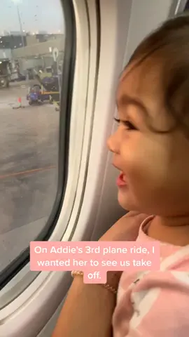 I just wanted her to see it 😭 #tiktokbaby #flightview #fyp #funny #whatithought #momlife #miami #dmv  #adelinesky
