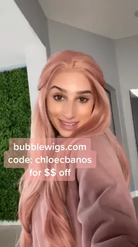 literally the coolest thing i’ve ever gotten in the mail!! get one from bubblewigs.com and use code: chloecbanos for $$ off! #wigs #hair