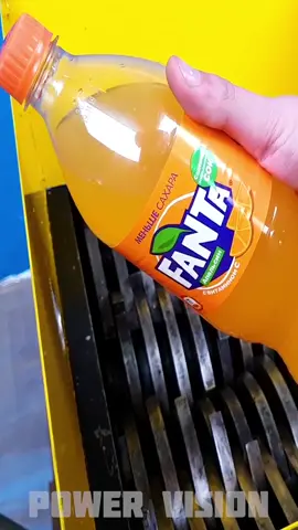 Shredding Fanta #tests #experiment #fanta #science