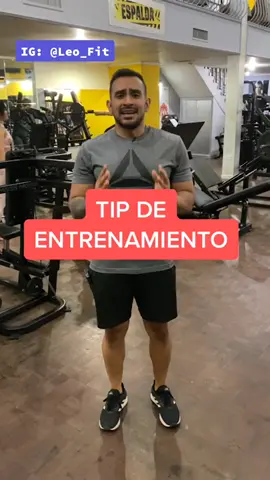 Tip de entrenamiento. #Fitness #perderpeso #fit #perdergrasa #dieta #adelgazar #gym #saludable #caracas