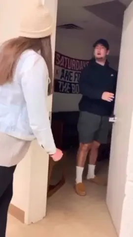 Surprising my boyfriend: A series (cr: ig/samantha_waber) #fyp #foryou #foryoupage #couplegoals