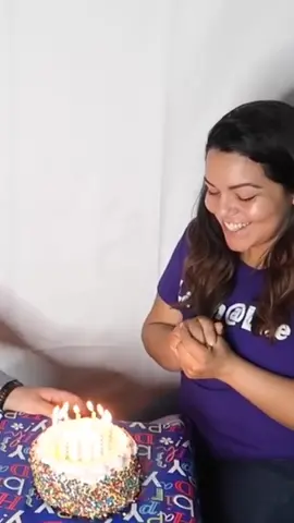 take your birthday surprises up a notch! 🎂 she’s still finding cake in her hair 😂 #magic #funny #viral #birthday #cake #prank #fyp